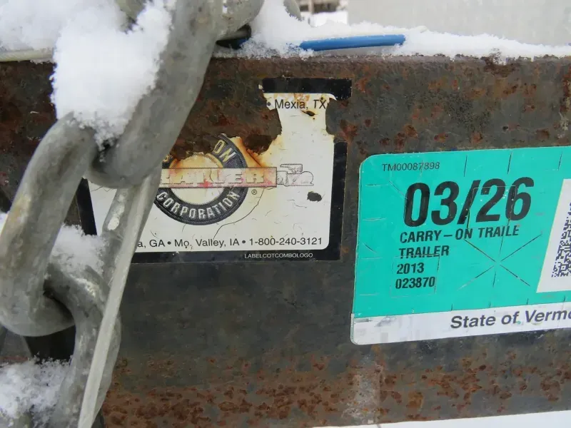 used Cargo (Enclosed) Trailers Carry-On  for sale, in Morrisville, VT Thumbnail 46