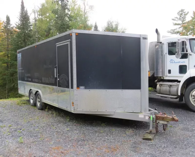 2006 Thule 20'x8' V-Nose Tandem Axle Cargo Trailer