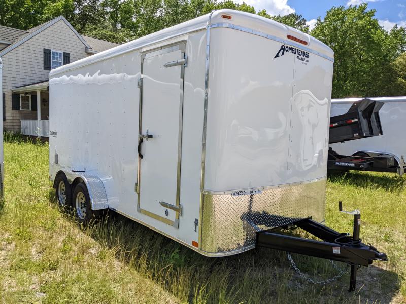 2022 Homesteader Trailers cha 7x16 Cargo / Enclosed Trailer besa5A6gzq81