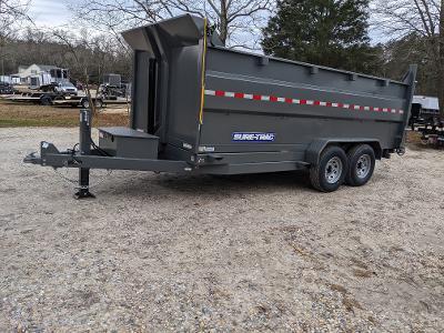 2022 Sure-Trac 82 IN x 16 HD Low Profile Dump Trailer w 2022 Sure-Trac 82 IN x 16 HD Low Profile Dump Trailer w