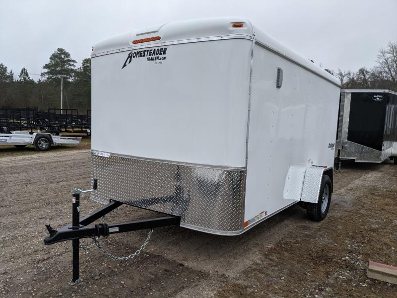 2022 Homesteader Trailers 7x12 sa white 6" Cargo / Enclosed Trailer 2022 Homesteader Trailers 7x12 sa white 6" Cargo / Enclosed Trailer