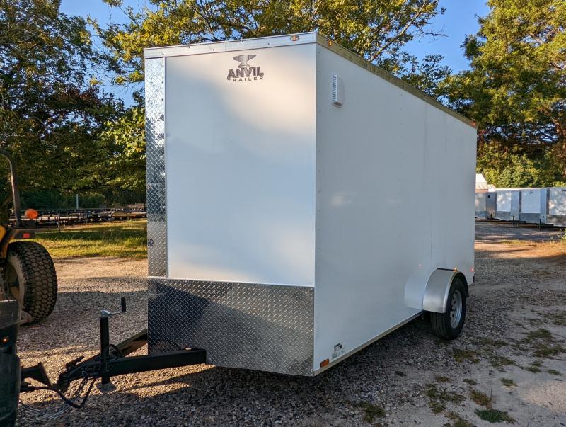 2023 Anvil 7X12 WHITE 1'UP Cargo / Enclosed Trailer 2023 Anvil 7X12 WHITE 1'UP Cargo / Enclosed Trailer