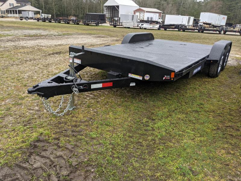 2021 Sure-Trac 7 x 18 (14+4) Steel Deck Car Hauler Trai 2021 Sure-Trac 7 x 18 (14+4) Steel Deck Car Hauler Trai