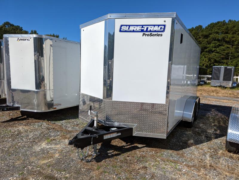 2022 Sure-Trac 7 x 14 Pro Series Enclosed Wedge Cargo Trailer TA 7K 2022 Sure-Trac 7 x 14 Pro Series Enclosed Wedge Cargo Trailer TA 7K
