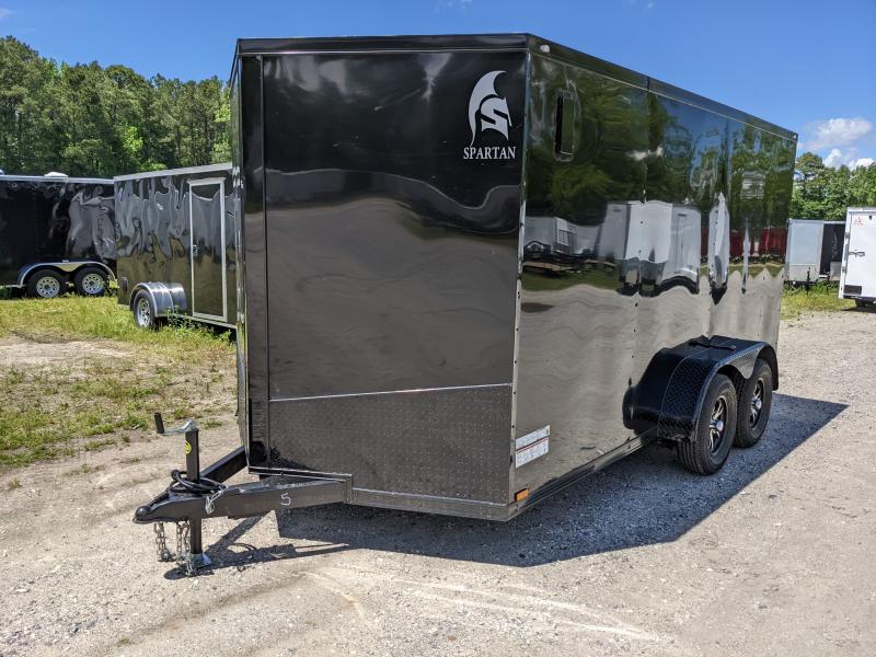 2022 Spartan Cargo 7x14 blk/blkout Cargo / Enclosed Trailer 2022 Spartan Cargo 7x14 blk/blkout Cargo / Enclosed Trailer