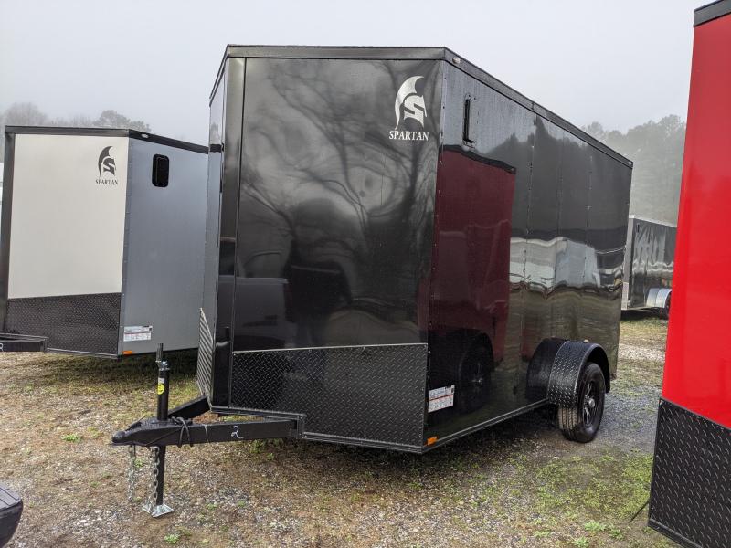 2022 Spartan Cargo 7x12 7' blk/blkout Cargo / Enclosed Trailer 2022 Spartan Cargo 7x12 7' blk/blkout Cargo / Enclosed Trailer
