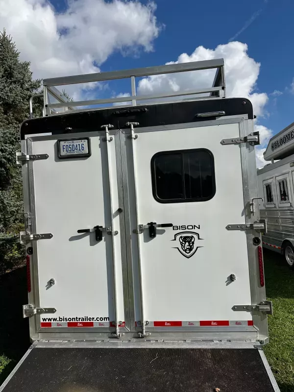 used Horse Trailers Bison Trailers  for sale, in South Lyon, MI Thumbnail 12