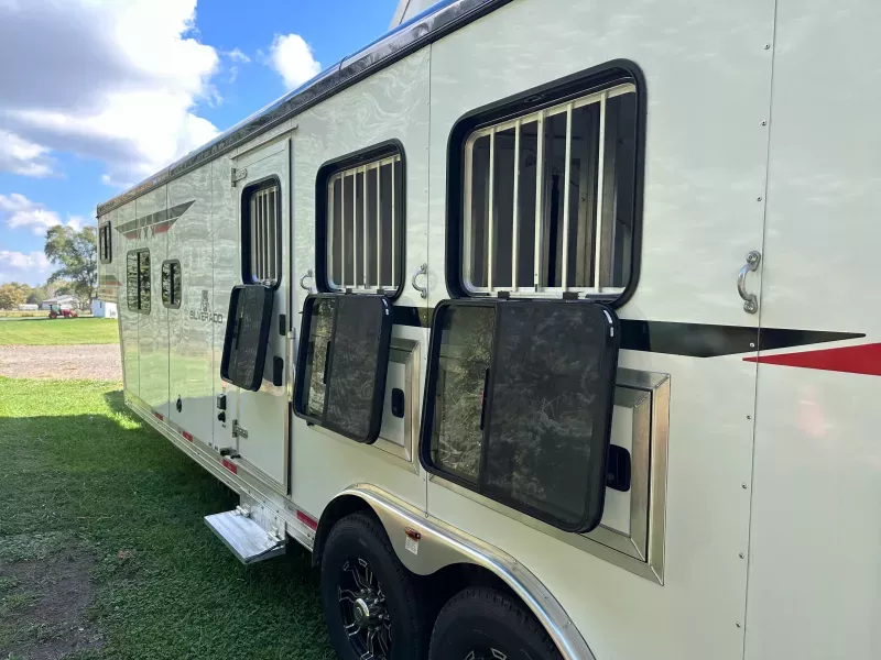 used Horse Trailers Bison Trailers  for sale, in South Lyon, MI Thumbnail 8