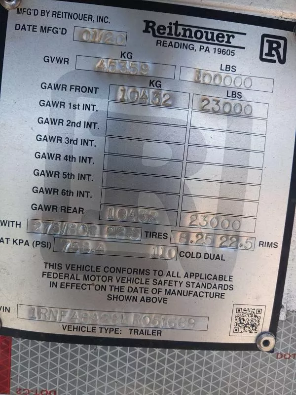 used Equipment / Flatbed Trailers Reitnouer Trailers  for sale, in Wetumpka, AL Thumbnail 3