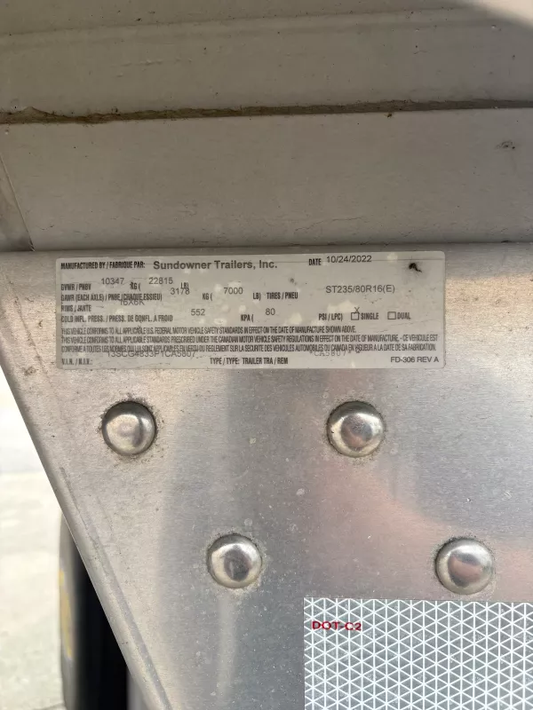 used Car Haulers / Racing Trailers Sundowner Trailers  for sale, in Johnstown, OH Thumbnail 6