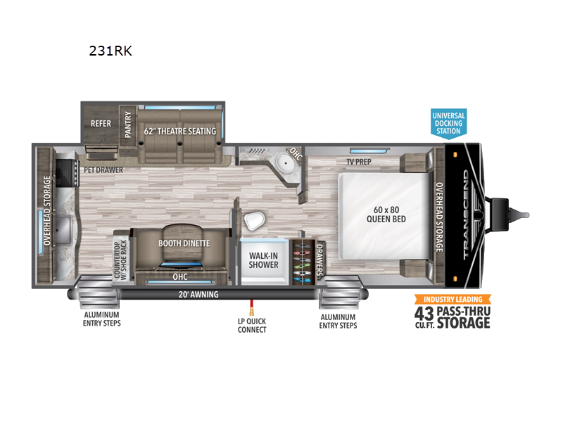 new Travel Trailers Grand Design RV Transcend Xplor for sale, in Elko, NV Thumbnail 2