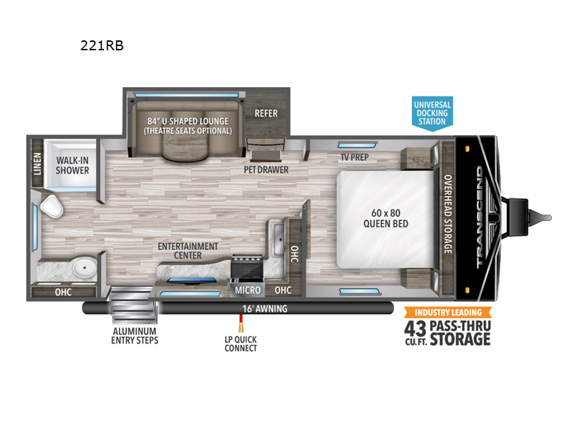 new Travel Trailers Grand Design RV Transcend Xplor for sale, in Elko, NV Thumbnail 2