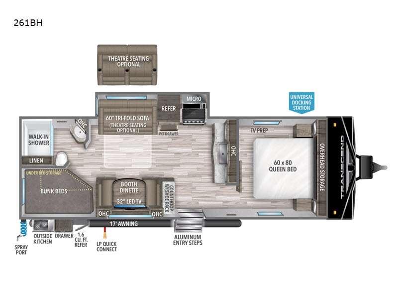 new Travel Trailers Grand Design RV Transcend Xplor for sale, in Elko, NV Thumbnail 2
