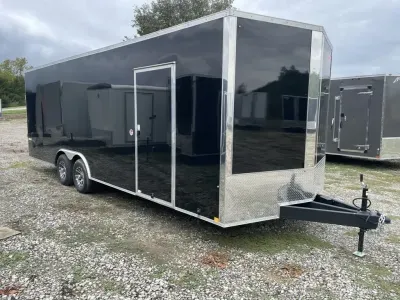 2026 Impact Quake Flat Top V-Nose Car Hauler 10K KI-DXC10224-100 (102 x 24)