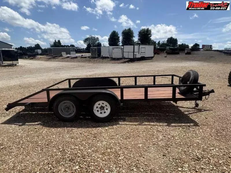 1983 Big Tex Trailers BIG TEX 77X16 UTILITY