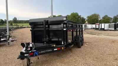 2027 Load Trail 83x16 LOW PRO TELESCOPIC HOIST DUMP T/A 16K GVW