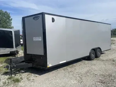 2026 Impact Quake V-Nose Car Hauler KI-DXC10224-100 (8.5 x 24) 10K