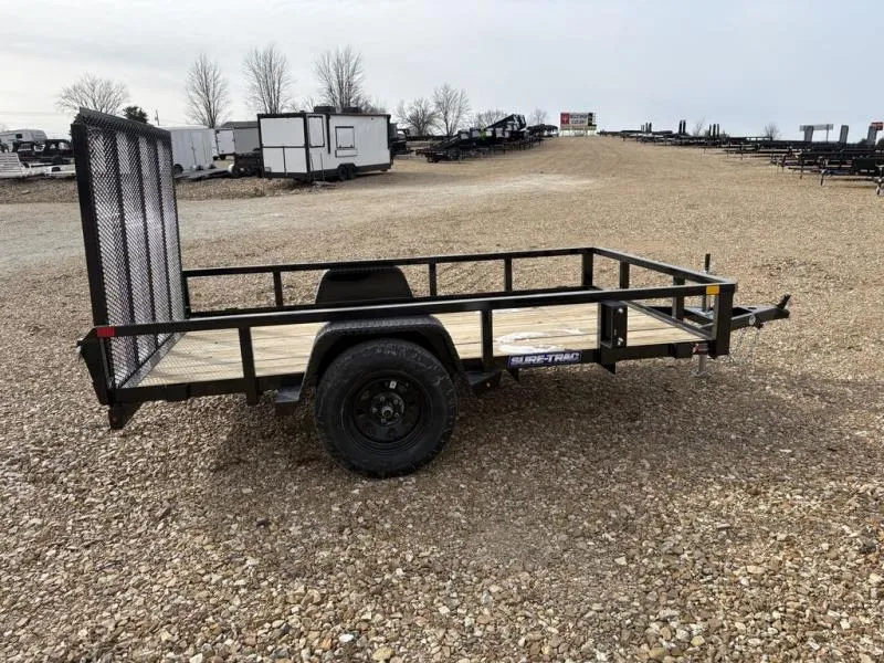 2026 Sure-trac Trailers 72X10 TUBE TOP UTILITY 3K GVW