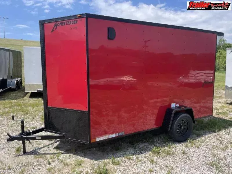 2025 Homesteader Trailers 6x12 Intrepid Cargo / Enclosed Trailer