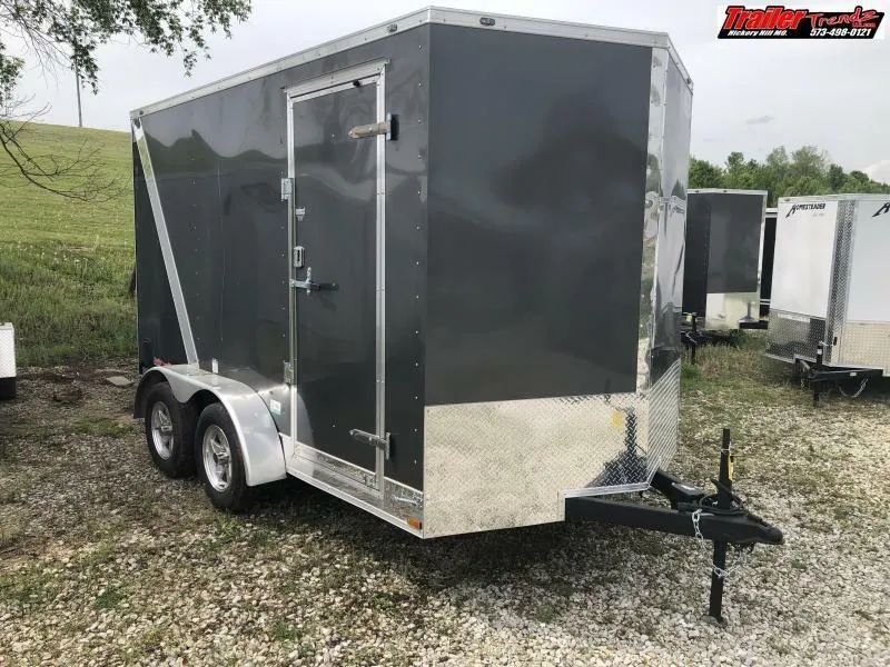 2024 Continental Cargo CONTINENTAL CARGO 7X12 V-SERIES Cargo / Enclosed Trailer