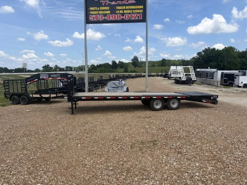 2022 Other 102X25 GOOSENECK DECKOVER T/A 14K GVW