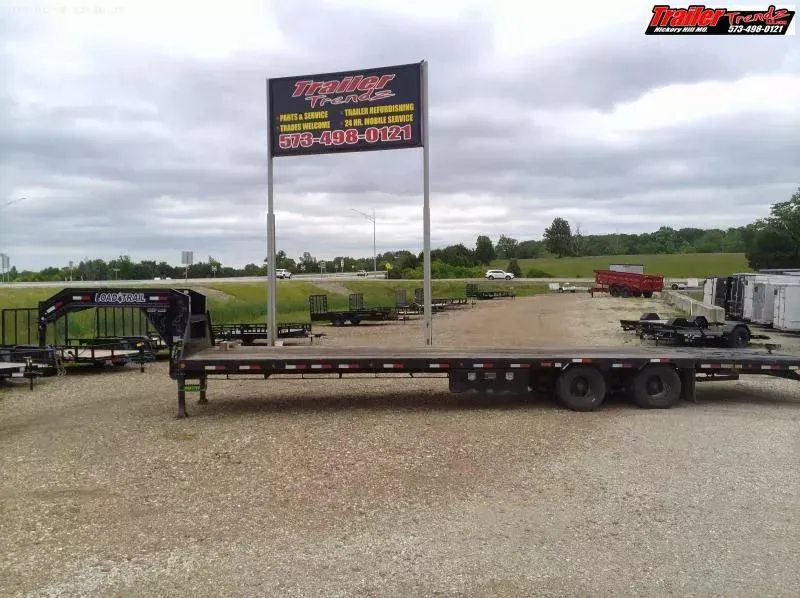 2022 Load Trail LOAD TRAIL 102X36 GOOSENECK DECKOVER HYDRAULIC DOVE Deckover Trailer
