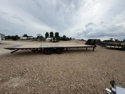2026 Iron Bull 102X36 LOW PRO GOOSENECK DECKOVER T/A 23,900K GVW