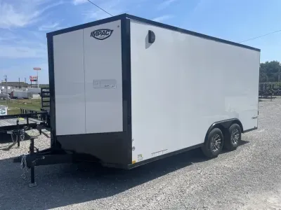 2027 Impact Tremor SE Flat Top Sloped V-Nose Car Hauler 10K KI-SEC10216-100 (102 x 16)