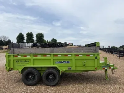 2020 Load Trail 83X14 SCISSOR HOIST DUMP T/A 14K GVW