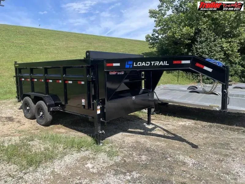 2025 Load Trail LOAD TRAIL 83X14 GOOSENECK LOW PRO SCISSOR HOIST D