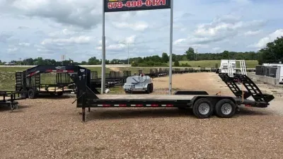 2023 Other 82X24 GOOSENECK FLATBED T/A 14K GVW