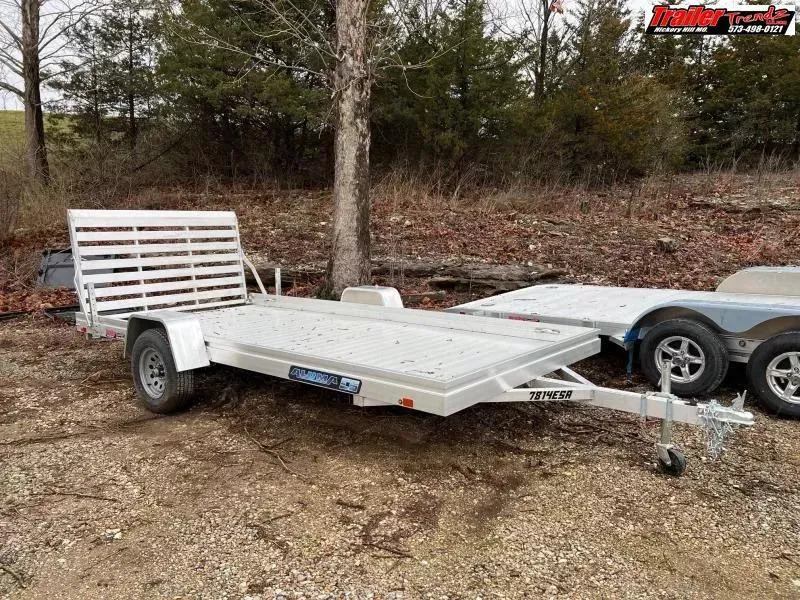 2026 Aluma 7814 ESA 3K GVWR ALUMINUM Utility Trailer