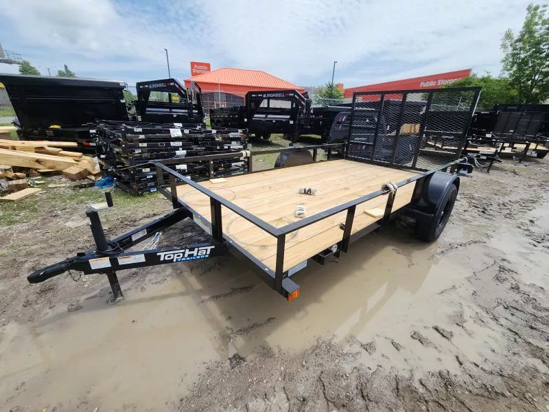 2025 Top Hat Trailers DSA12X77 Utility Trailer J6OUoigkhtvp