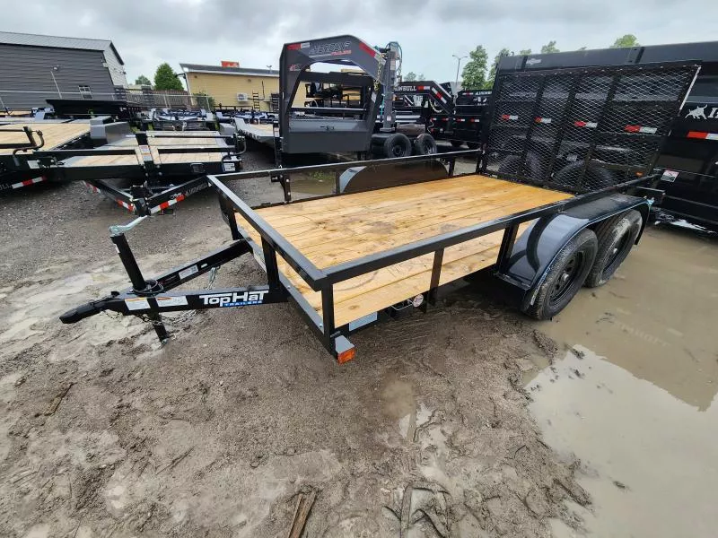 2025 Top Hat Trailers LDX12X77 Utility Trailer AJpoem71ik1e