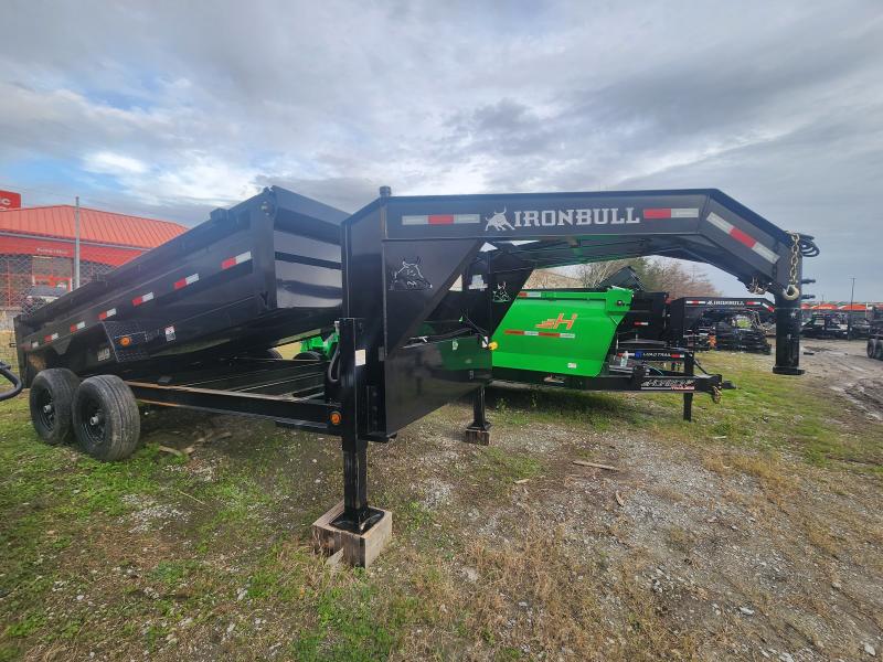 2024 Iron Bull Gooseneck Dump Trailer 83x14' With Hydraulic Jack