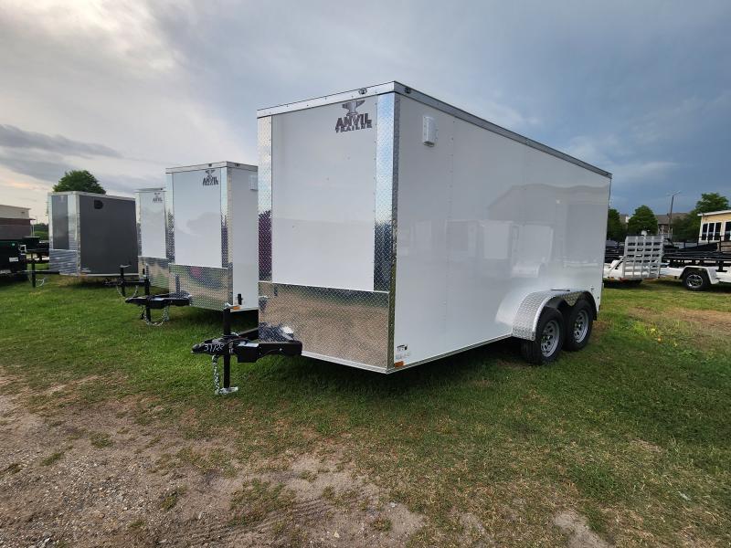 2025 Anvil Trailers  Cargo / Enclosed Trailer 7x14 Enclosed Trailer Rear Double Door Polycore 