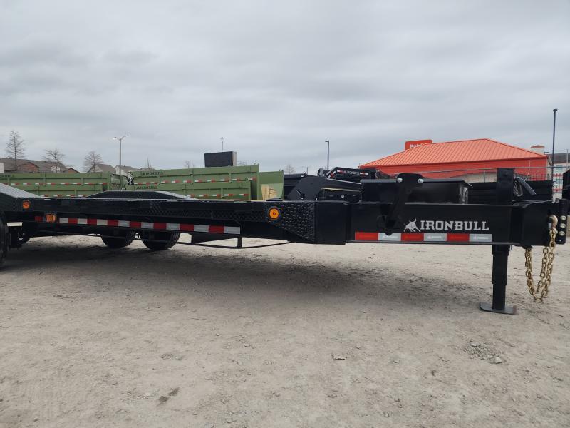 2025 Iron Bull 102"x24' Equipment Trailer With Drive Over Fenders With 21k Gvwr 10k Axles Each