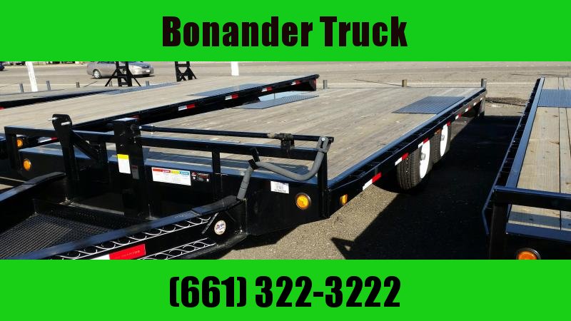 2019 PJ Trailers 8 in. I-Beam Deckover (F8) Flatbed Trailer 2019 PJ Trailers 8 in. I-Beam Deckover (F8) Flatbed Trailer