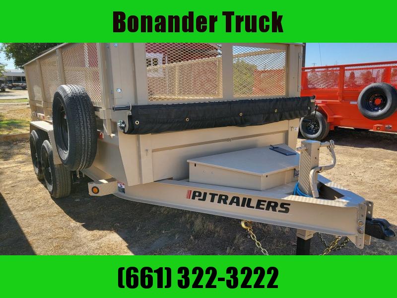 2023 PJ Trailers DL142 TAN V6973 Dump Trailer 2023 PJ Trailers DL142 TAN V6973 Dump Trailer