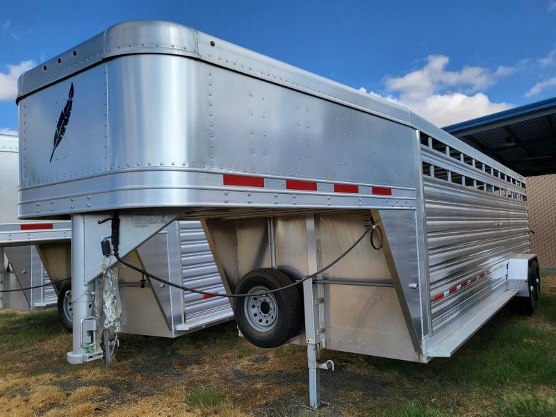 new Stock / Stock Combo Trailers Featherlite  for sale, in Bakersfield, CA Thumbnail 2