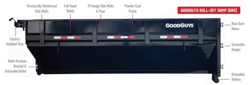2024 Good Guys 4 ft x 14 ft Dump Bin