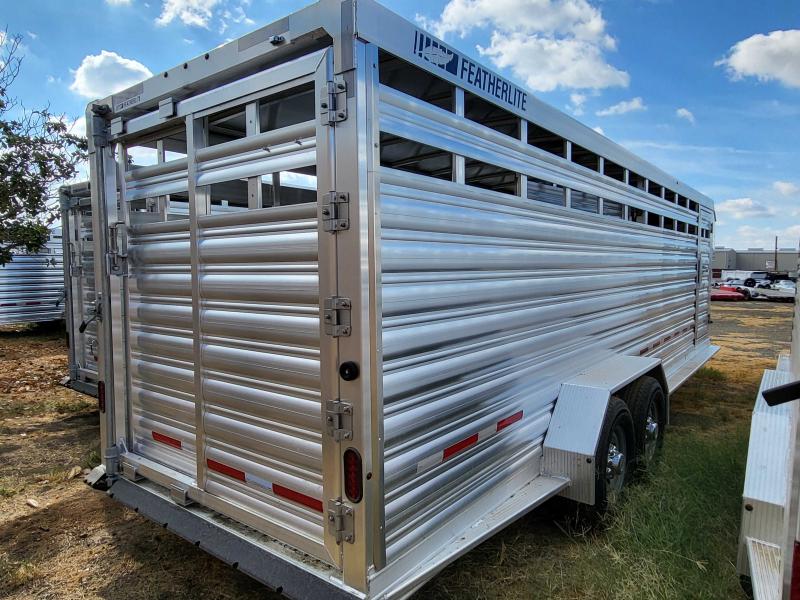 new Stock / Stock Combo Trailers Featherlite  for sale, in Bakersfield, CA Thumbnail 4
