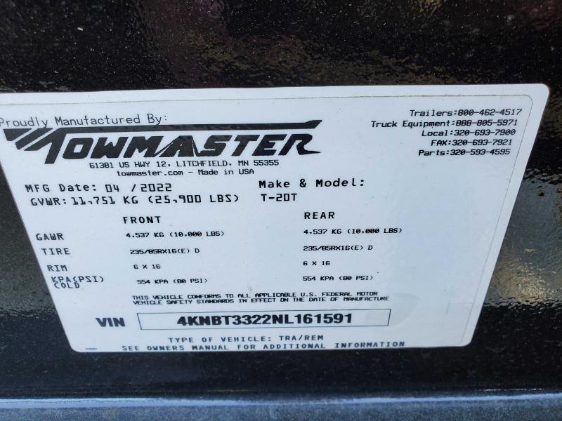 new Tilt Trailers Towmaster Trailers  for sale, in Bakersfield, CA Thumbnail 6