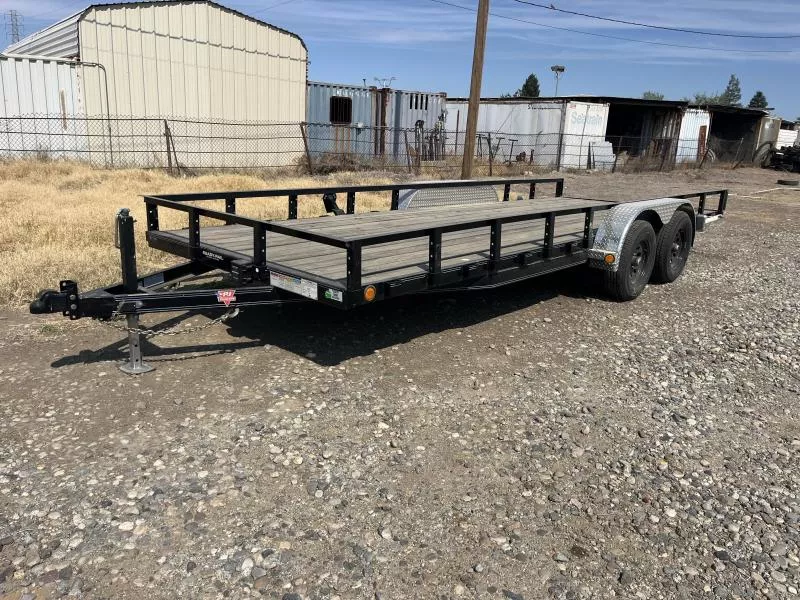 2022 PJ Trailers 1U242 Utility Trailer
