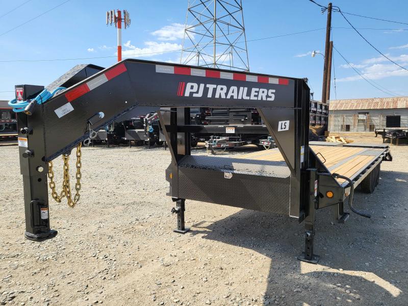 2023 PJ Trailers LS252 25FT SINGLE WHEEL FLATBED V9382 Flatbed Trailer