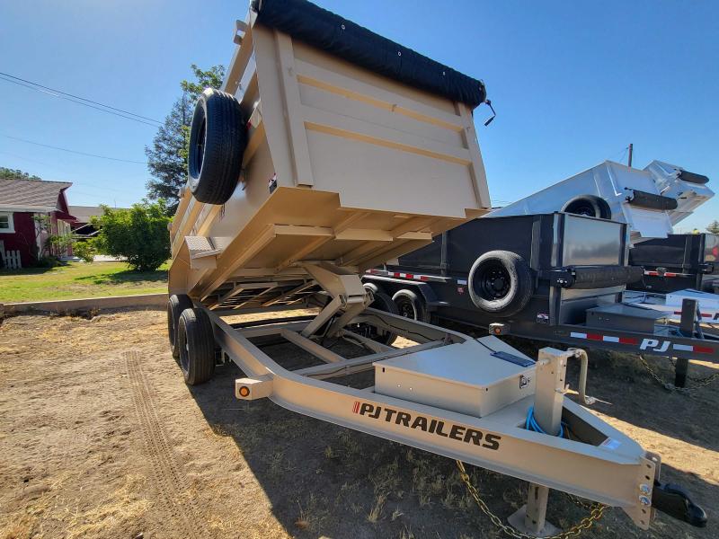 2023 PJ Trailers DM142 TAN Dump Trailer 2023 PJ Trailers DM142 TAN Dump Trailer