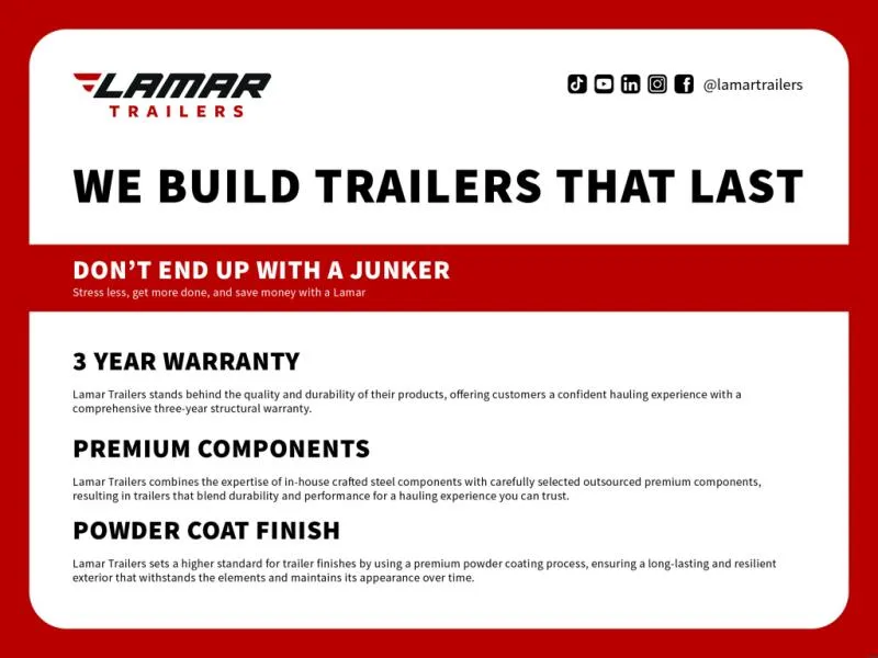 new Utility Trailers Lamar Trailers  for sale, in Waxahachie, TX Thumbnail 4