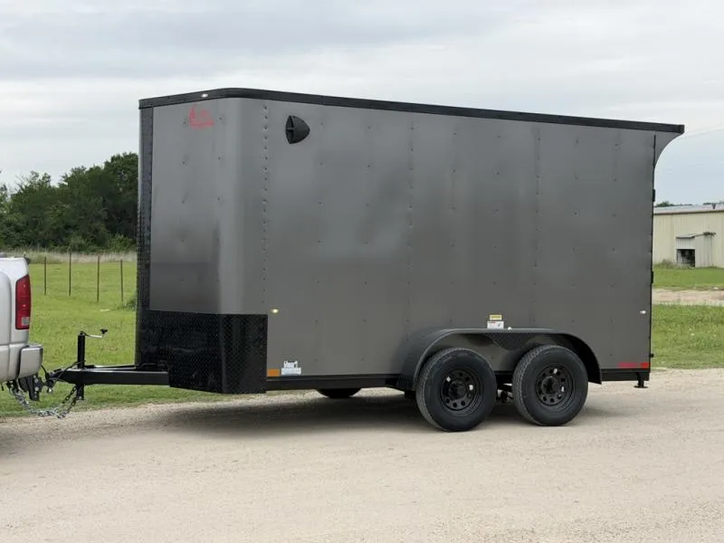 2026 Cargo Craft EV-Elite V-Nose 7' x 14' Tandem Axle Cargo / Enclosed Trailer Polycor Siding (EV
