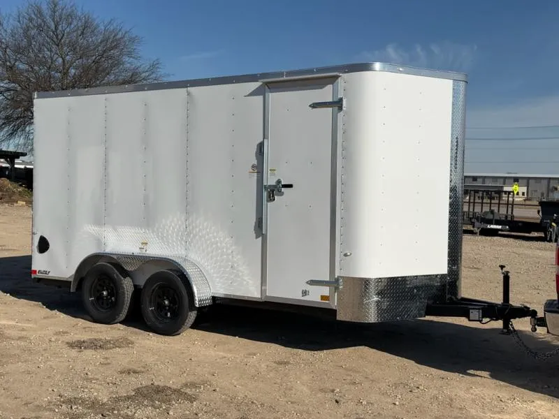 2026 Cargo Craft 7x16 Bumper Pull Tandem Axle Enclosed Cargo Trailer Elite V-Nose 7K GVWR (EV-7162)