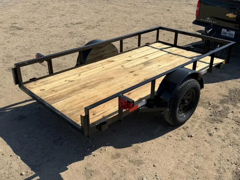 2026 C&M Trailers 5'x10' Single Axle Utility Trailer Tilt Deck 3.5K GVWR (5X10SA)